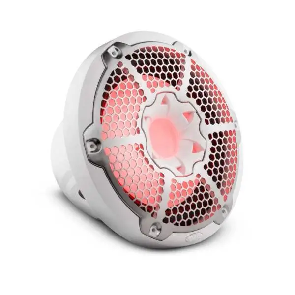 DS18 Subwoofer & Enclosure 10in 300 Watts RMS 4 ohm SVC White image 2