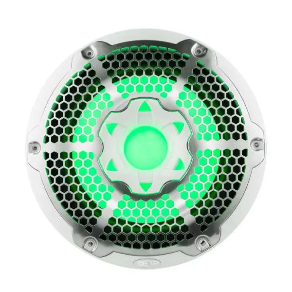 DS18 Subwoofer & Enclosure 10in 300 Watts RMS 4 ohm SVC White image 4