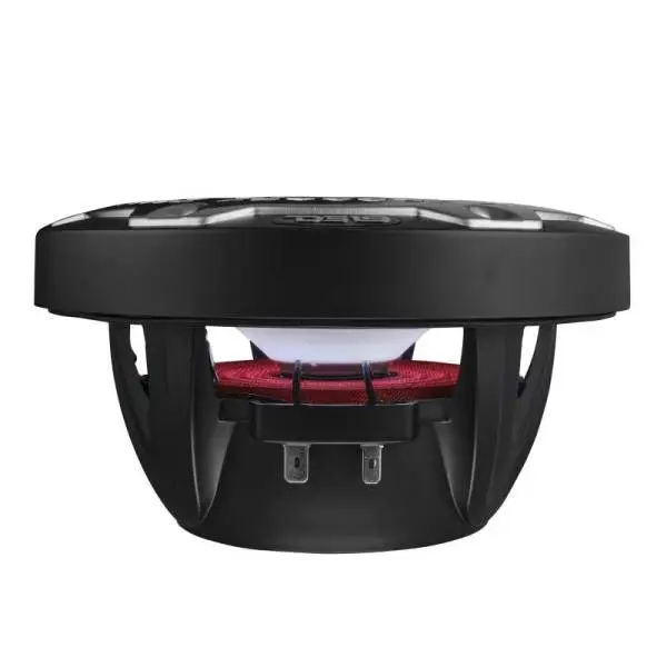 DS18 NXL-M Series Spkr w/ RGB LED Lights 6.5in 2-Way 100 Watts RMS 4 ohm Blk Grill Detached w/ Cover image 12