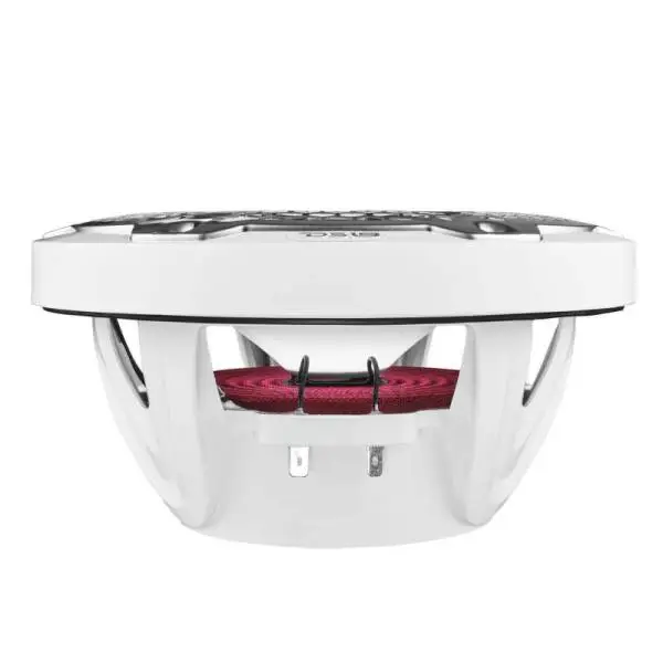 DS18 NXL-M Series Speaker w/ RGB LED Lights 8in 2-Way 125 Watts RMS 4 ohm White w/ Cover image 10