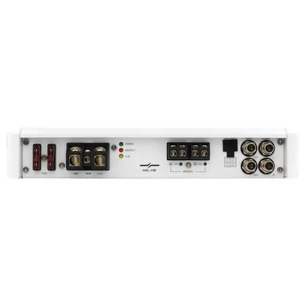 DS18 2-Channel Class-D Amp Full-Range 2x 250 Watts RMS at4 ohm IP55 Waterproof Rating image 2