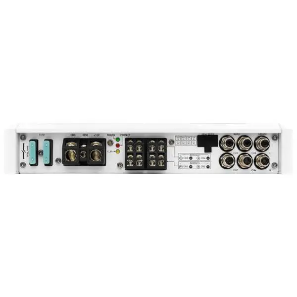 DS18 4-Channel Class-D Amp Full-Range 2x 150 Watts RMS at4 ohm IP55 Waterproof Rating image 2