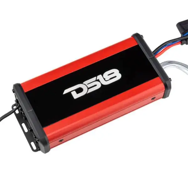 DS18 2-Channel Class-D Amp Full-Range 2x 100 Watts RMS at4 ohm IP67 Waterproof Rating image 5