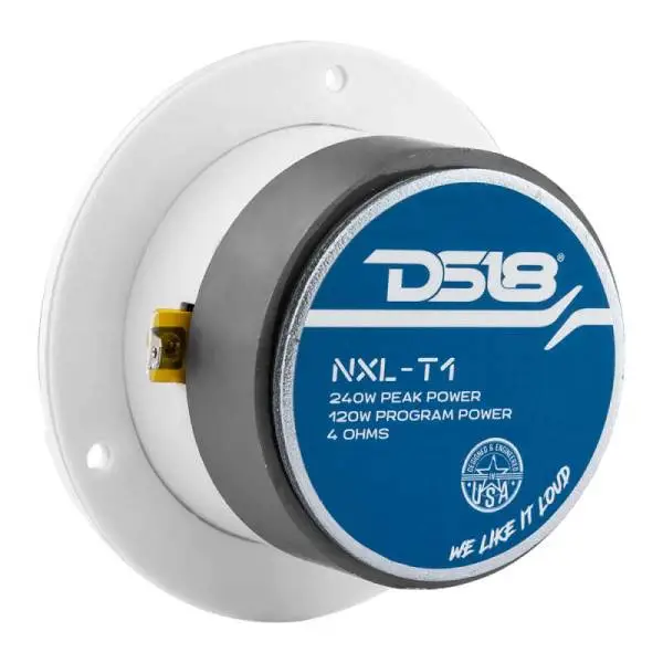 DS18 3.8in 120 Watts RMS 4 ohm 1in Aluminum Vc Super Bullet Tweeter image 2