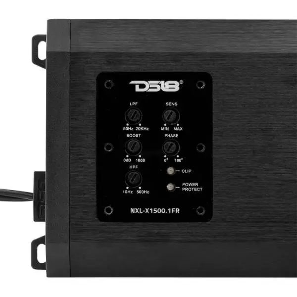 DS18 1-Channel Class-D Amp Full-Range 1500 Watts RMS at1 ohm IP67 Waterproof Rating image 2