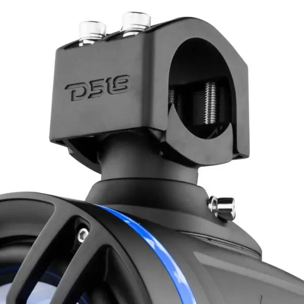 DS18 Tower Speakers 6.5in 100 Watts RMS w/ RGB LED Lights Red image 10