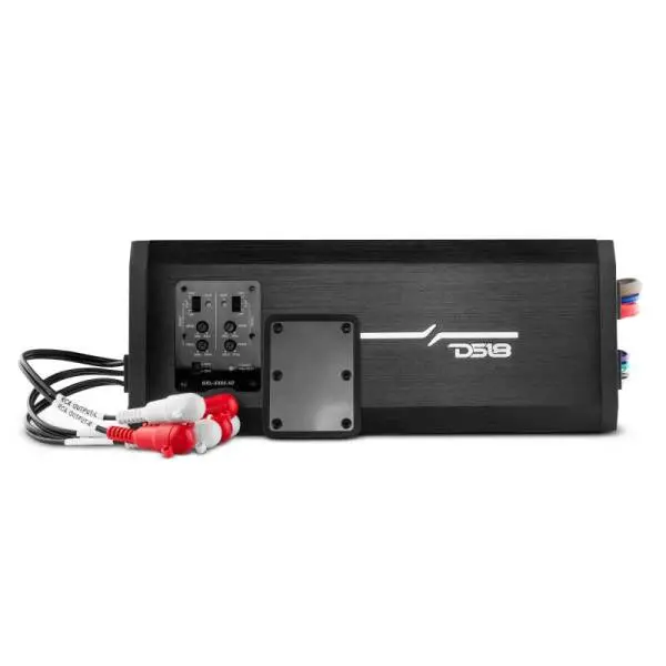 DS18 4-Channel Class-D Amp Full-Range 4 x 250 Watts RMS at4 ohm IP67 Waterproof Rating