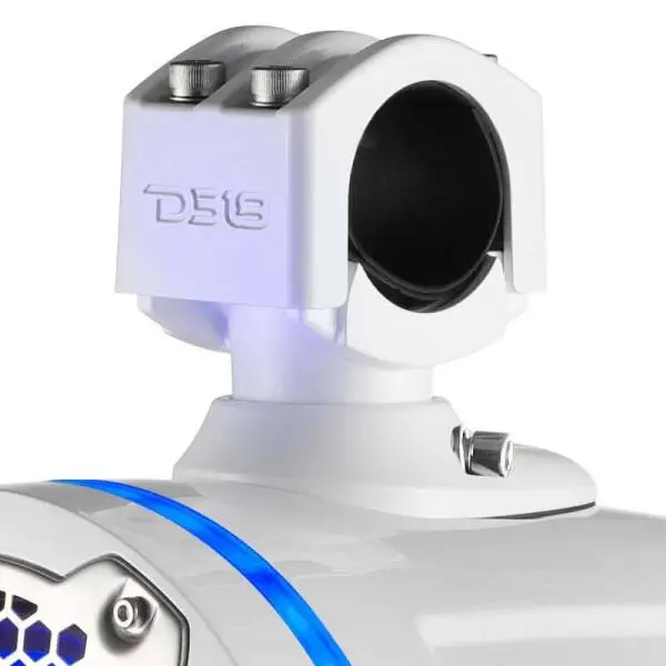 DS18 Towers With Built In Driver And Passive Radiator Tower 8in 1in 180 Watts RMS RGB LEDs White image 4
