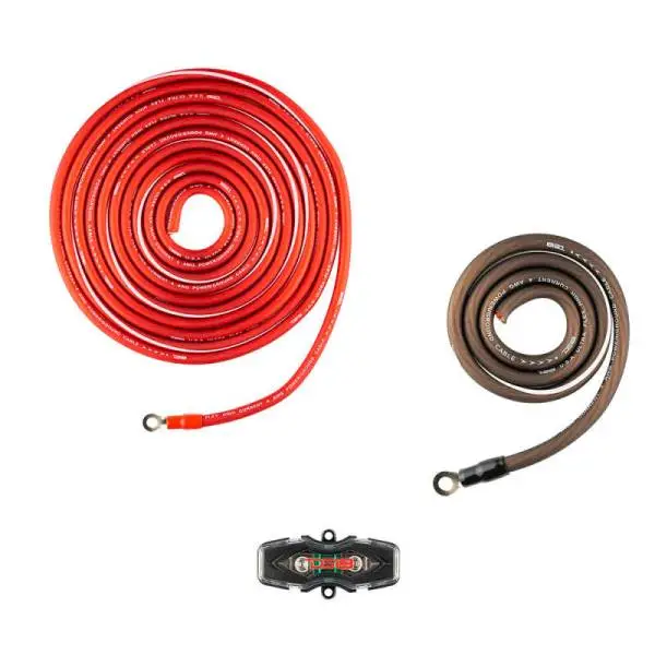 DS18 Amplifier Installation Kit 4-GA OFC 100% Copper image 4
