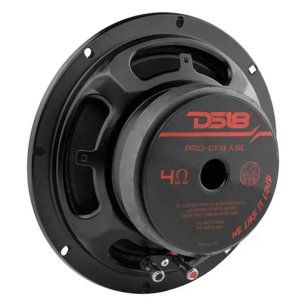 DS18 8in 275 Watts RMS 4 ohm Mid-Bass Loudspeaker Shallow image 2