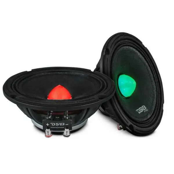 DS18 6.5in 225 Watts RMS 4 ohm Neodymium Full Range Loudspeaker RGB Bullet Loudspeaker image 6