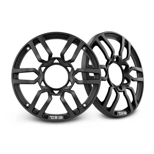 DS18 6.5in Speaker Grill Pair- Black image 2