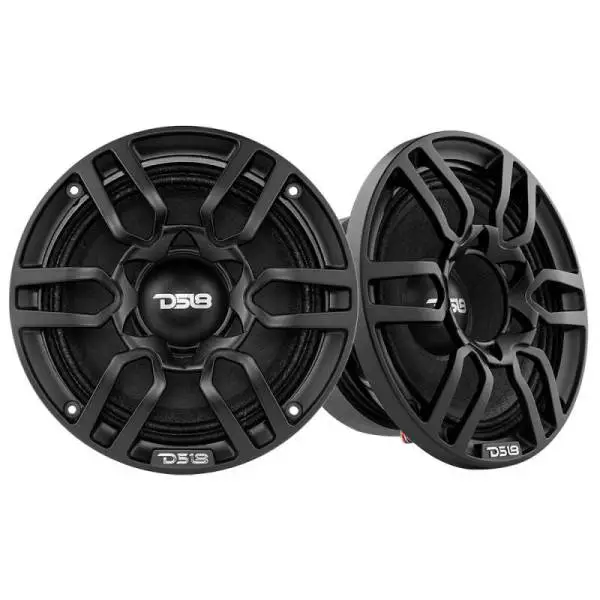 DS18 6.5in Speaker Grill Pair- Black image 3
