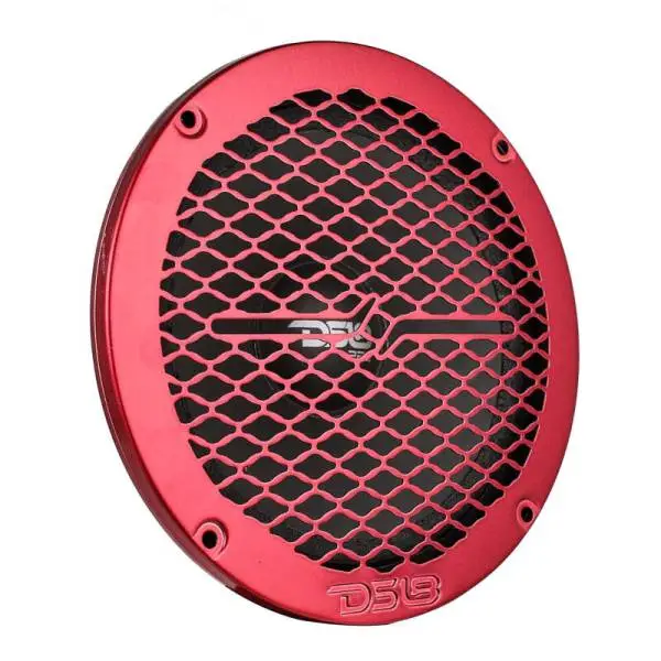 DS18 6.5in Speaker Grill Shallow- Red image 4