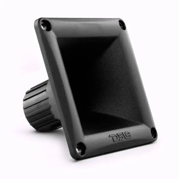 DS18 1in Twist-On Throat Plastic Horns 45x45 Degree 2.71in Depth Black