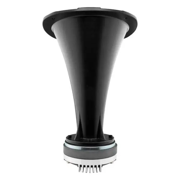 DS18 2in Long Bolt-On Throat Horn 27 Degree 10.84in Depth Black Aluminum image 3