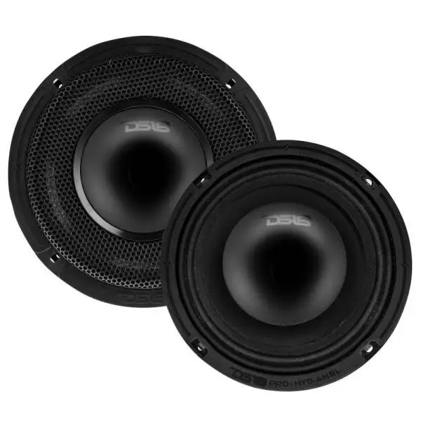 DS18 6.5in 150 Watts RMS 4 ohm Mid-Range Loudspeaker Shallow Grill Included image 5