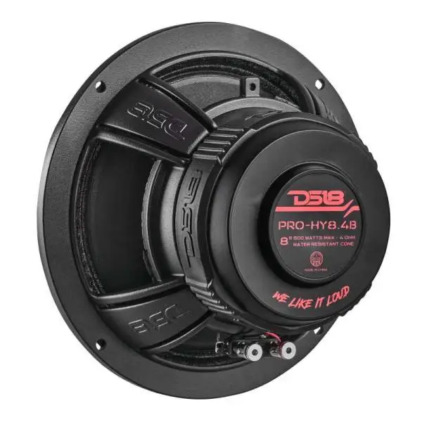 DS18 8in 250 Watts RMS 4 ohm Mid-Range Loudspeaker w/ Water Resistant Cone image 2