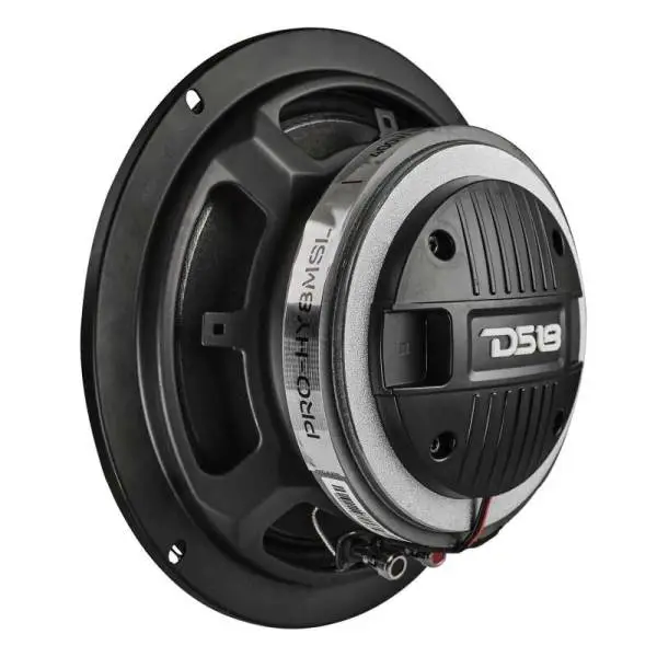 DS18 8in 200 Watts RMS 8 ohm Mid-Range Loudspeaker Shallow Grill Included image 2