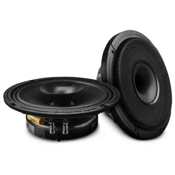 DS18 8in 200 Watts RMS 8 ohm Mid-Range Loudspeaker Shallow Grill Included image 8