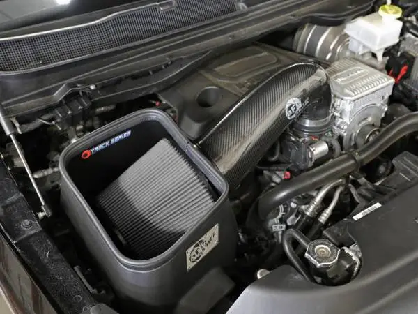 aFe 19-20 Dodge RAM 1500 5.7L Track Series Carbon Fiber Cold Air Intake System w/Pro DRY S Filter thumbnail 7