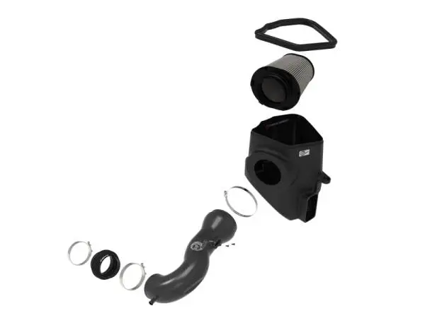 aFe 19-21 GM Trucks 5.3L/6.2L Track Series Carbon Fiber Cold Air Intake System W/ Pro Dry S Filters thumbnail 3