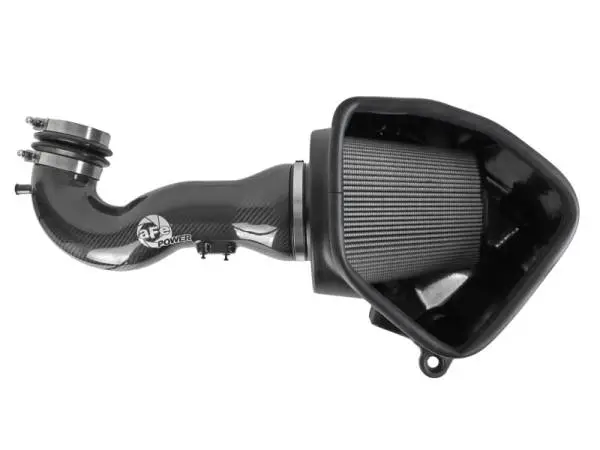aFe 19-21 GM Trucks 5.3L/6.2L Track Series Carbon Fiber Cold Air Intake System W/ Pro Dry S Filters thumbnail 7
