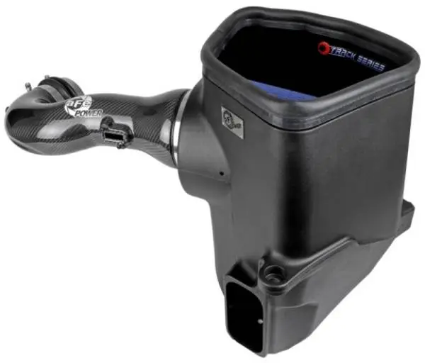 aFe 19-20 GM Trucks 5.3L/6.2L Track Series Carbon Fiber Cold Air Intake System With Pro 5R Filters thumbnail 8
