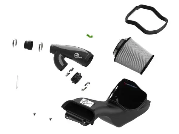 aFe 21-24 Ford F150 Raptor Track Series Carbon Fiber Cold Air Intake System w/ Pro DRY S Filter thumbnail 3