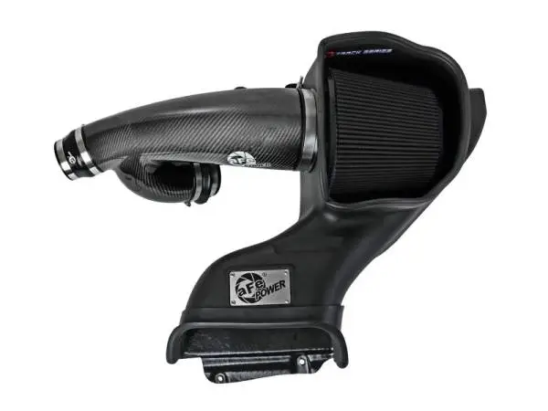aFe 21-24 Ford F150 Raptor Track Series Carbon Fiber Cold Air Intake System w/ Black Pro 5R Filter thumbnail 5