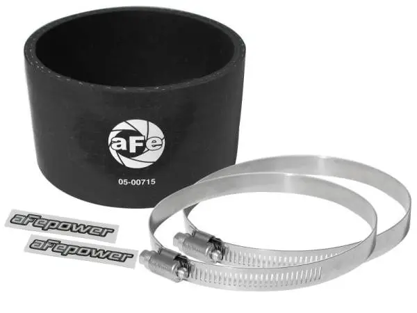 aFe Magnum FORCE Intake Coupling Kit (4 IN ID x 2-1/2 IN L) Straight Coupler - Black