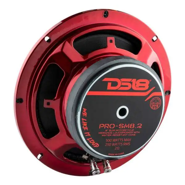 DS18 8in 250 Watts RMS 2 ohm Mid-Range Loudspeaker Shallow image 2