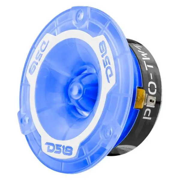 DS18 3.8in Super Bullet Tweeter 120 Watts RMS 1in Aluminum Vc 4 ohm RGB LED Lights- Pair image 6