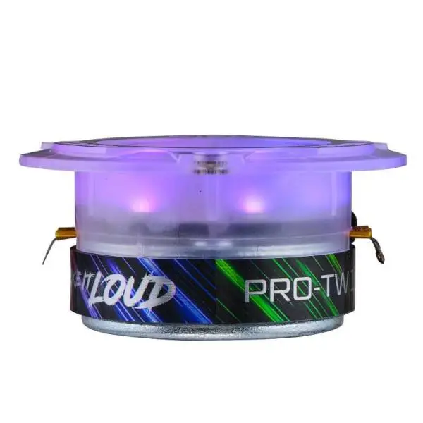 DS18 3.8in Super Bullet Tweeter 120 Watts RMS 1in Aluminum Vc 4 ohm Digital LED Lights image 7
