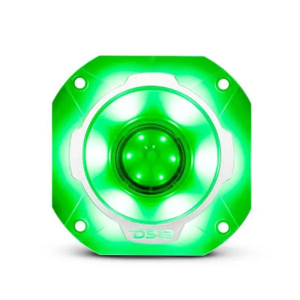 DS18 4in Super Bullet Tweeter 250 Watts RMS 1.5in Titanium Vc 4 ohm RGB LED Lights image 5