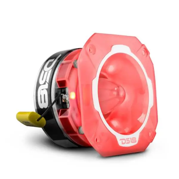DS18 4in Super Bullet Tweeter 250 Watts RMS 1.5in Titanium Vc 4 ohm RGB LED Lights image 7
