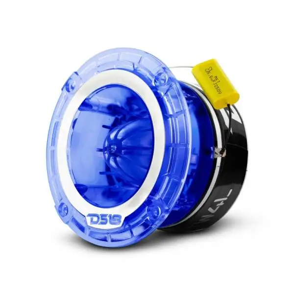 DS18 4.5in Super Bullet Tweeter 280 Watts RMS 1.75in Titanium Vc 4 ohm RGB LED Lights image 7