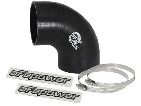 aFe Magnum FORCE Intake Coupling Kit (3 IN ID x 90-Deg.) Elbow Coupler - Black