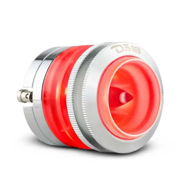 DS18 2.3in Super Bullet Tweeter 100 Watts RMS 1in Titanium Vc 4 ohm RGB LED Lights image 7