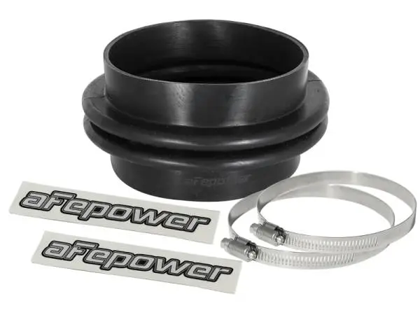 aFe Magnum FORCE Intake Coupling Kit (3 IN ID x 90 Deg.) Elbow Coupler - Black