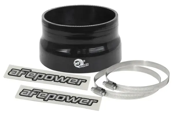aFe Magnum FORCE Intake Coupling Kit (4-1/4 IN ID to 3-3/4 IN ID x 2-1/4 IN L) Straight Black