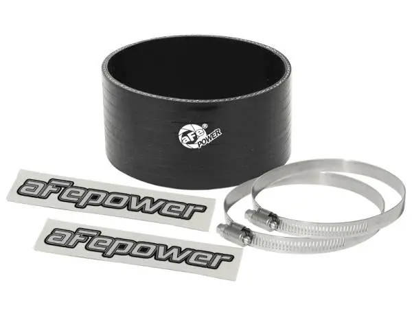 aFe Magnum FORCE Intake Coupling Kit (4 IN ID x 2 IN L) Straight Coupler - Black
