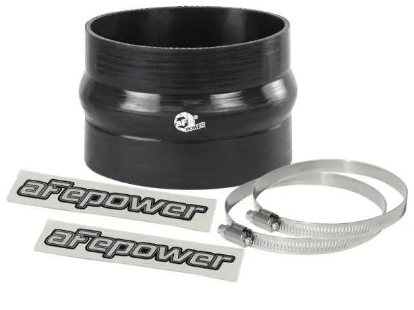 aFe Magnum FORCE Intake Coupling Kit (4-1/8 IN ID x 3 IN L) Straight Coupler - Black