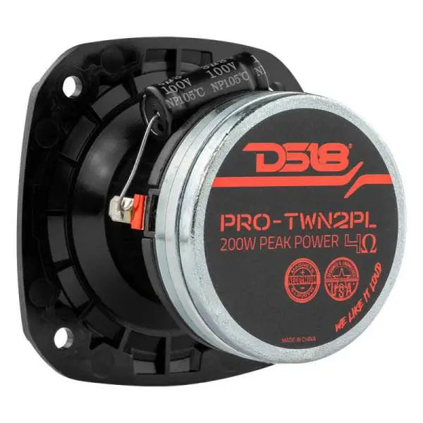 DS18 3in High Compression Neodymium Hybrid Driver/Tweeter 100 Watts RMS 1in Polyester Vc |4 ohm image 2