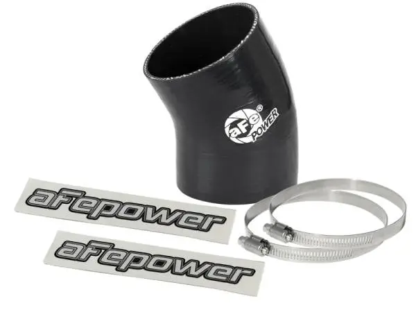 aFe Magnum FORCE Intake Coupling Kit (3 IN ID x 30 Deg.) Elbow Coupler - Black