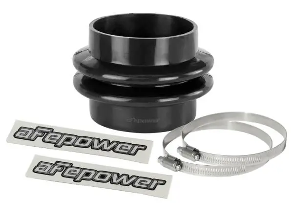 aFe Magnum FORCE Intake Coupling Kit (3-1/4 IN ID x 3 IN L) Straight Bellow-Coupler - Black