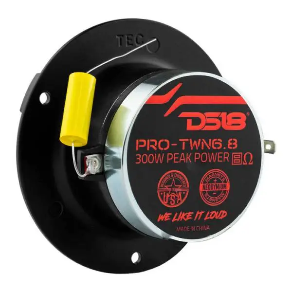 DS18 4in High Compression Neodymium Tweeter 150 Watts RMS 1.5 in Polyimide Vc 8 ohm image 4