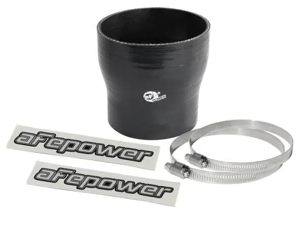 aFe Magnum FORCE Intake Coupling Kit (3 IN ID to 2-1/2 IN ID x 3 IN L) Straight Coupler - Black