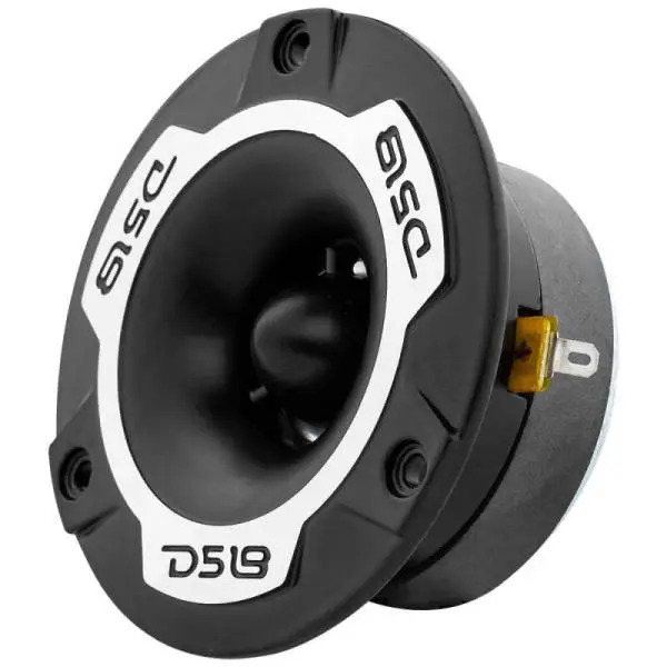 DS18 3.8in Super Bullet Tweeter 120 Watts RMS 1in Aluminum Vc 4 ohm Silver image 3