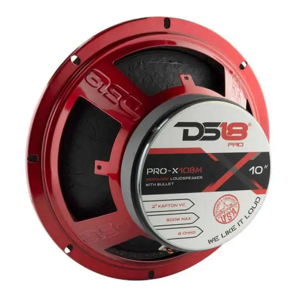 DS18 10in 300 Watts RMS 8 ohm Mid-Range Loudspeaker Bullet Loudspeaker image 2